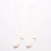Fluorescent Sand Woolen Leggins Off White